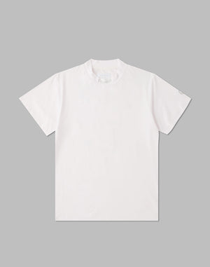 CRONOS BLACK NECK LOGO MOCKNECK【WHITE】
