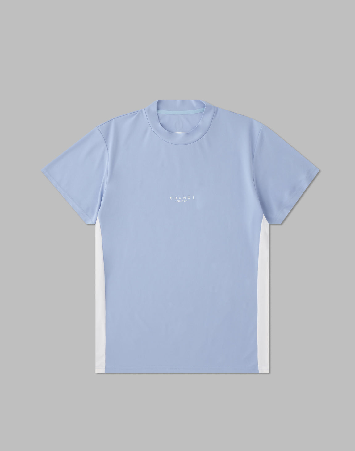 CRONOS BLACK LOGO MOCKNECK【BLUE】