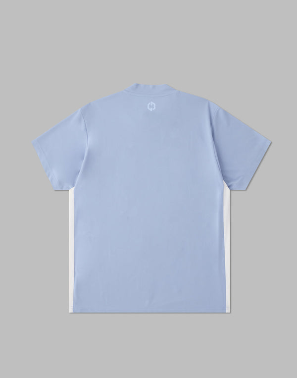 CRONOS BLACK LOGO MOCKNECK [BLUE]
