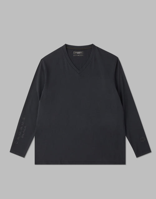 CRONOS BLACK BASE LAYER LONGSLEEVE [BLACK]