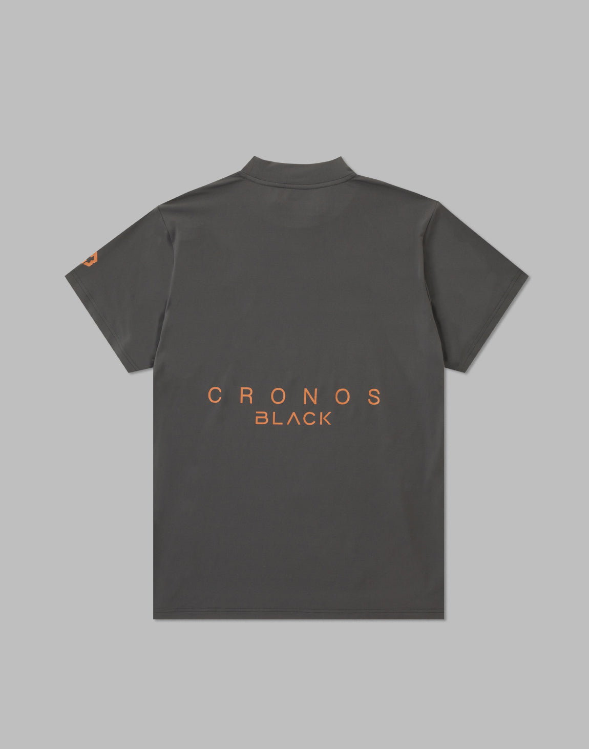 CRONOS BLACK NECK LOGO MOCKNECK – クロノス CRONOS Official Store