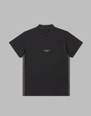 CRONOS BLACK LOGO MOCKNECK【BLACK】