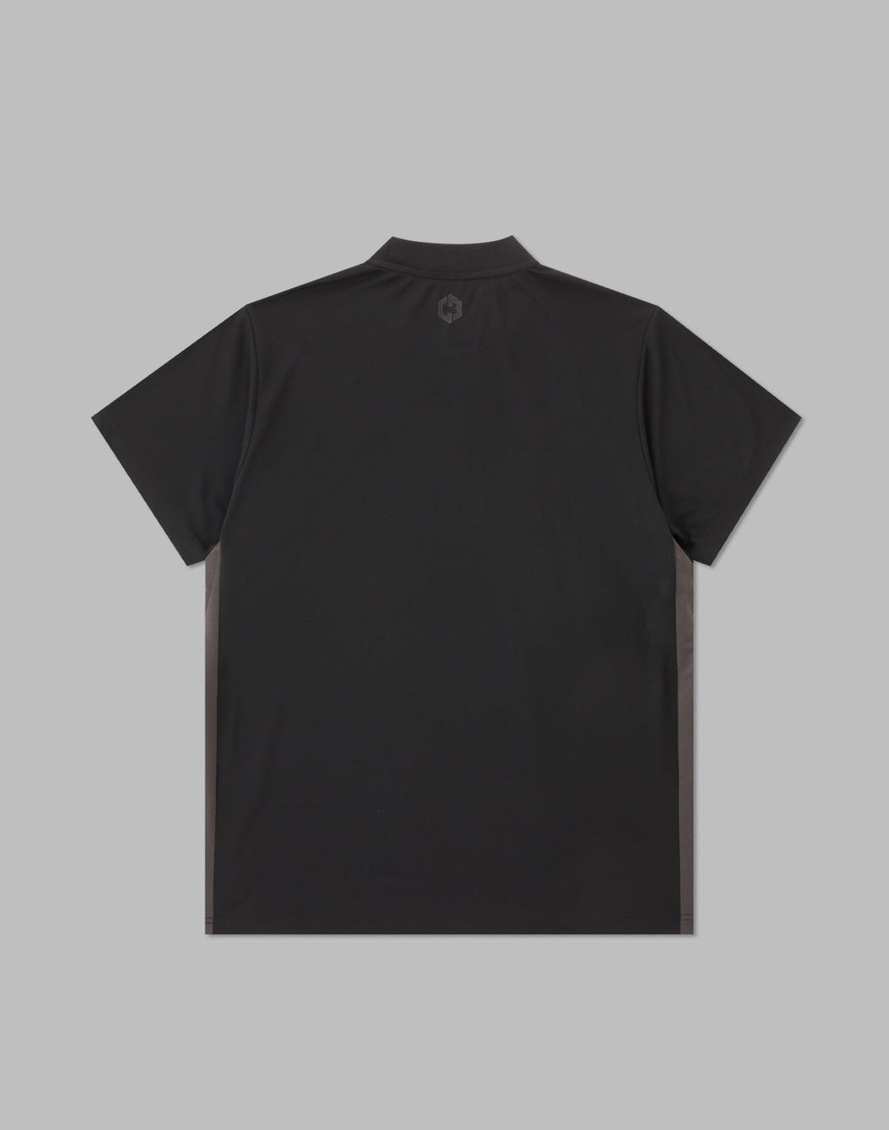 CRONOS BLACK LOGO MOCKNECK [BLACK]
