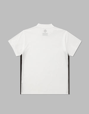 CRONOS BLACK LOGO MOCKNECK [WHITE]