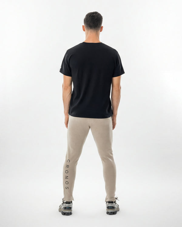 CRONOS HIGH-STRETCH SKINNY PANTS【GREIGE】