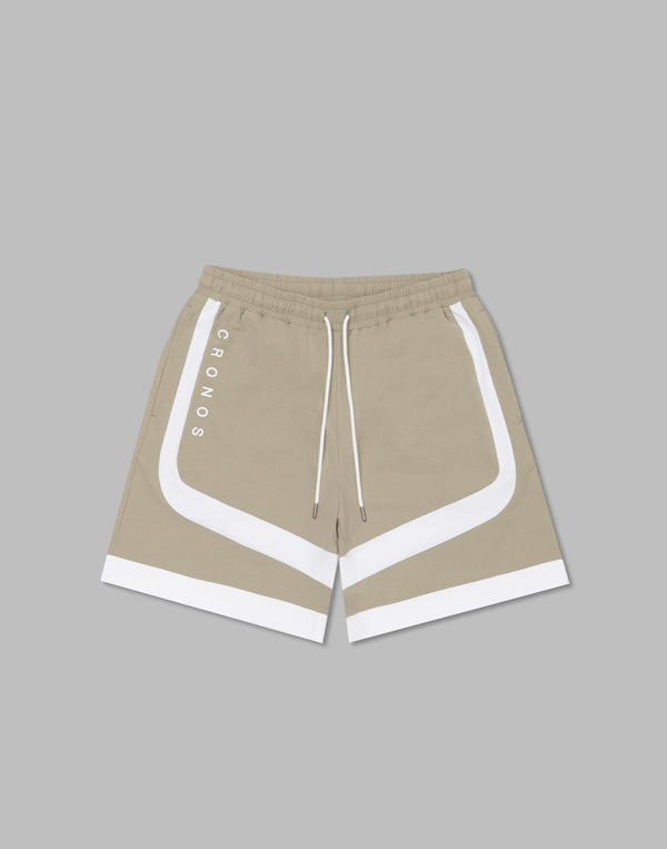 CRONOS Side Insert shorts【GREIGE】