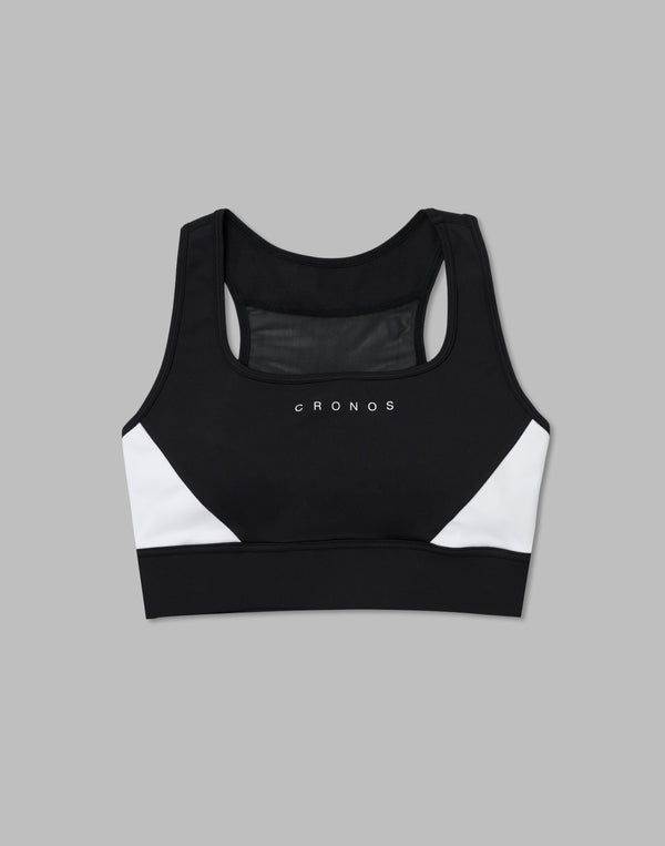 CRONOS WOMEN SWITCHED BRA【BLACK】