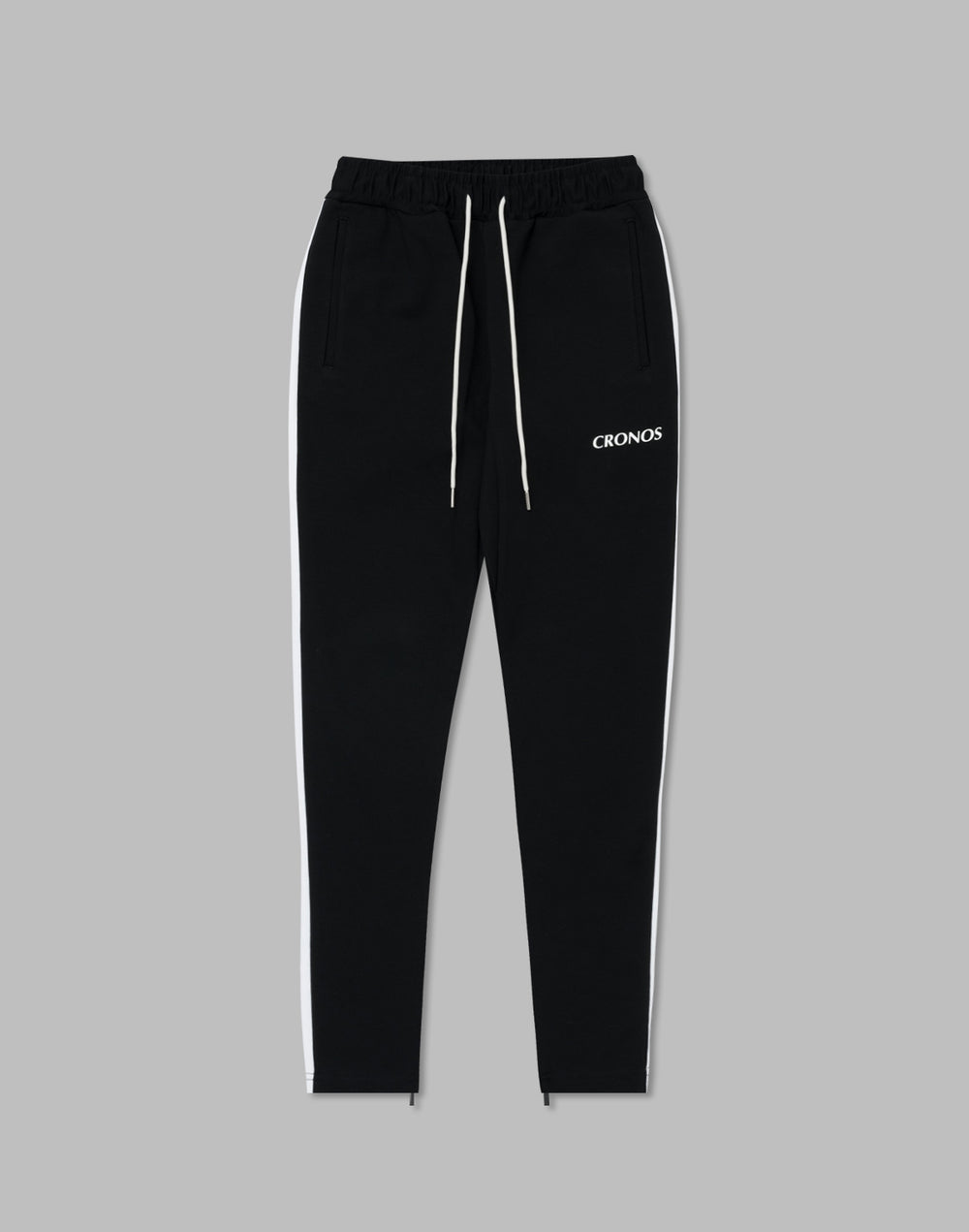 CRONOS WOMEN 2LINE STRETCH PANTS【BLACK】
