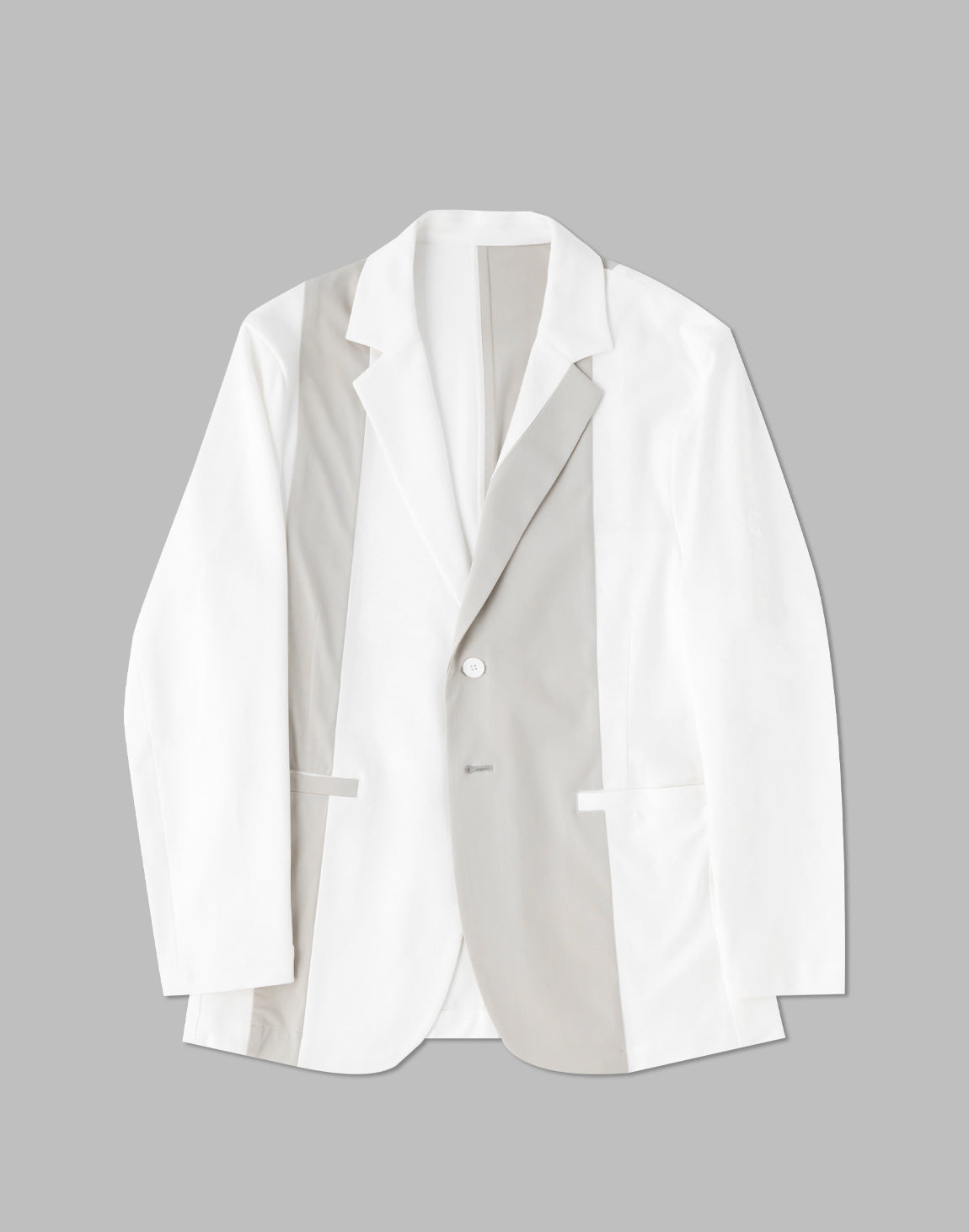 CRONOS BLACK STRETCH JACKET【WHITE/BLACK】