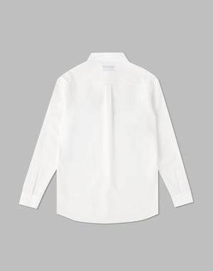 CRONOS BLACK STRETCH SHIRT【WHITE/BLACK】