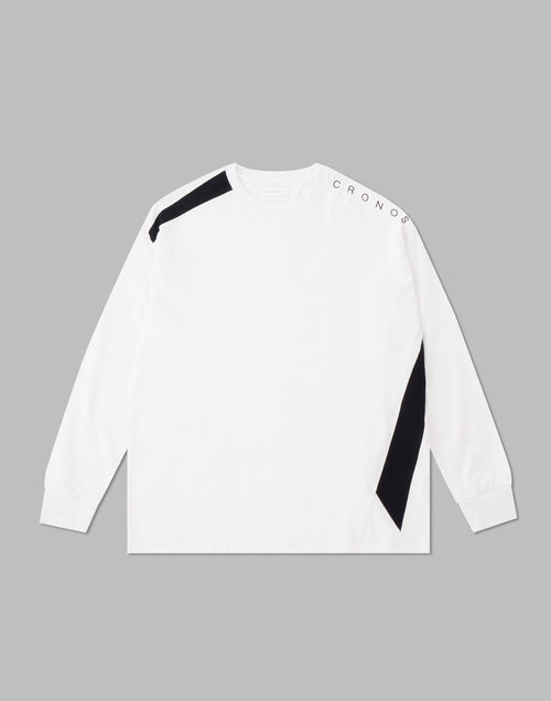 CRONOS LINE LONGSLEEVE [WHITE]