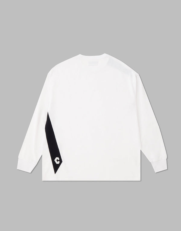 CRONOS LINE LONGSLEEVE [WHITE]