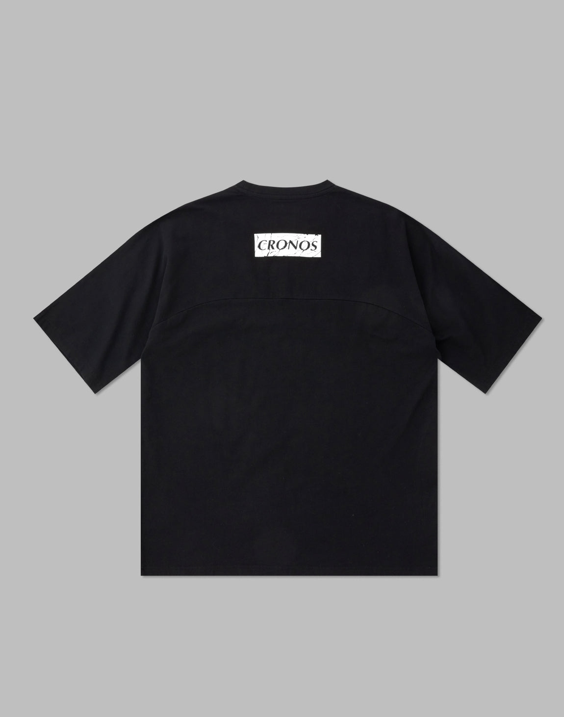 CRONOS BLACK LETTER LOGO OVERSIZE T-SHIRTS – クロノス CRONOS 