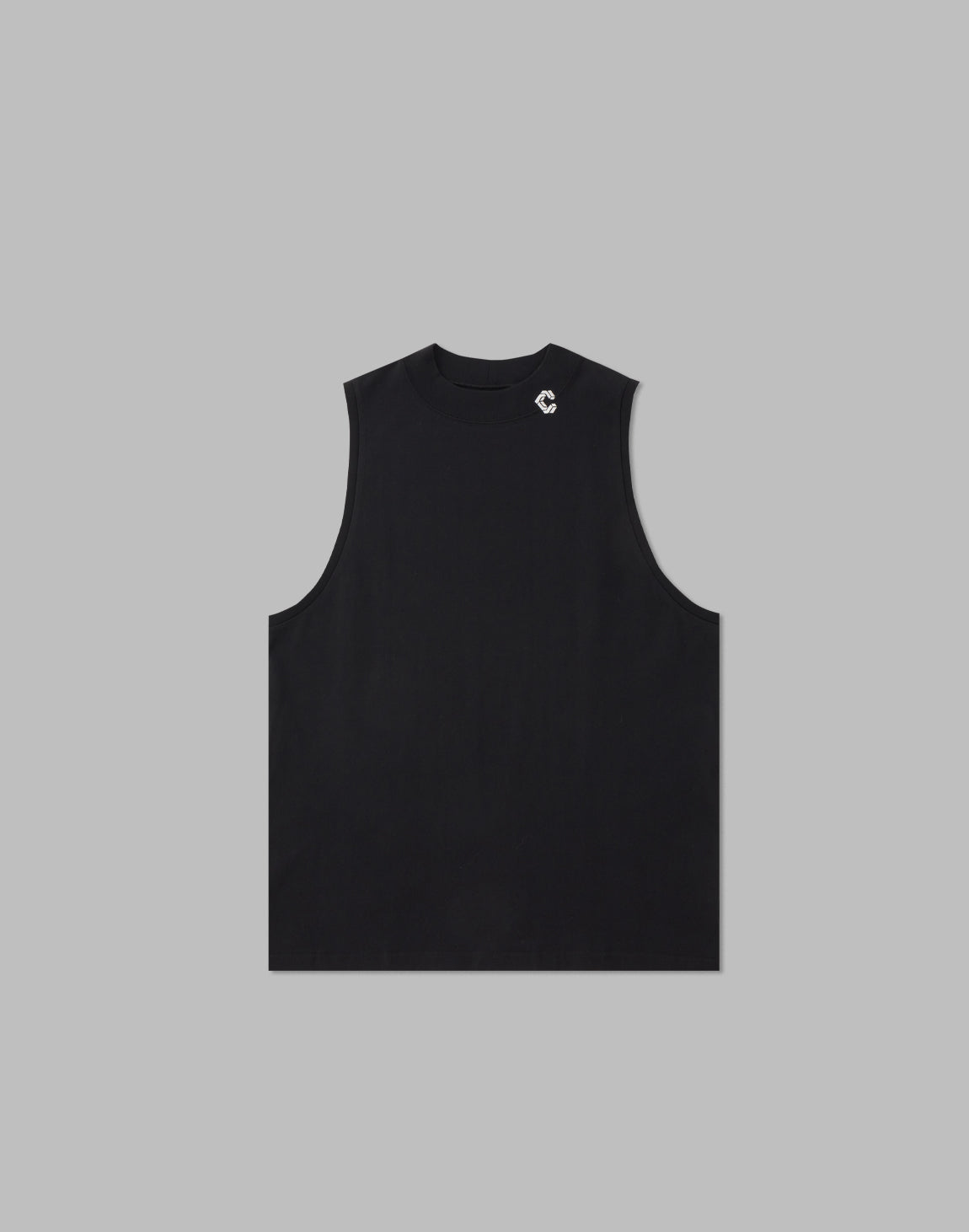 CRONOS MOCK NECK TANKTOP【BLACK】 – クロノス CRONOS Official Store