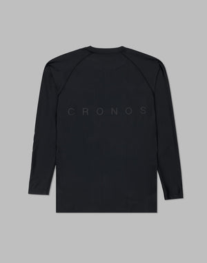 CRONOS 高級防曬衣長袖 [黑色]