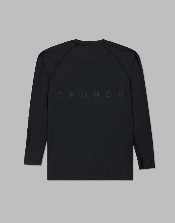 CRONOS 高級防曬衣長袖 [黑色]