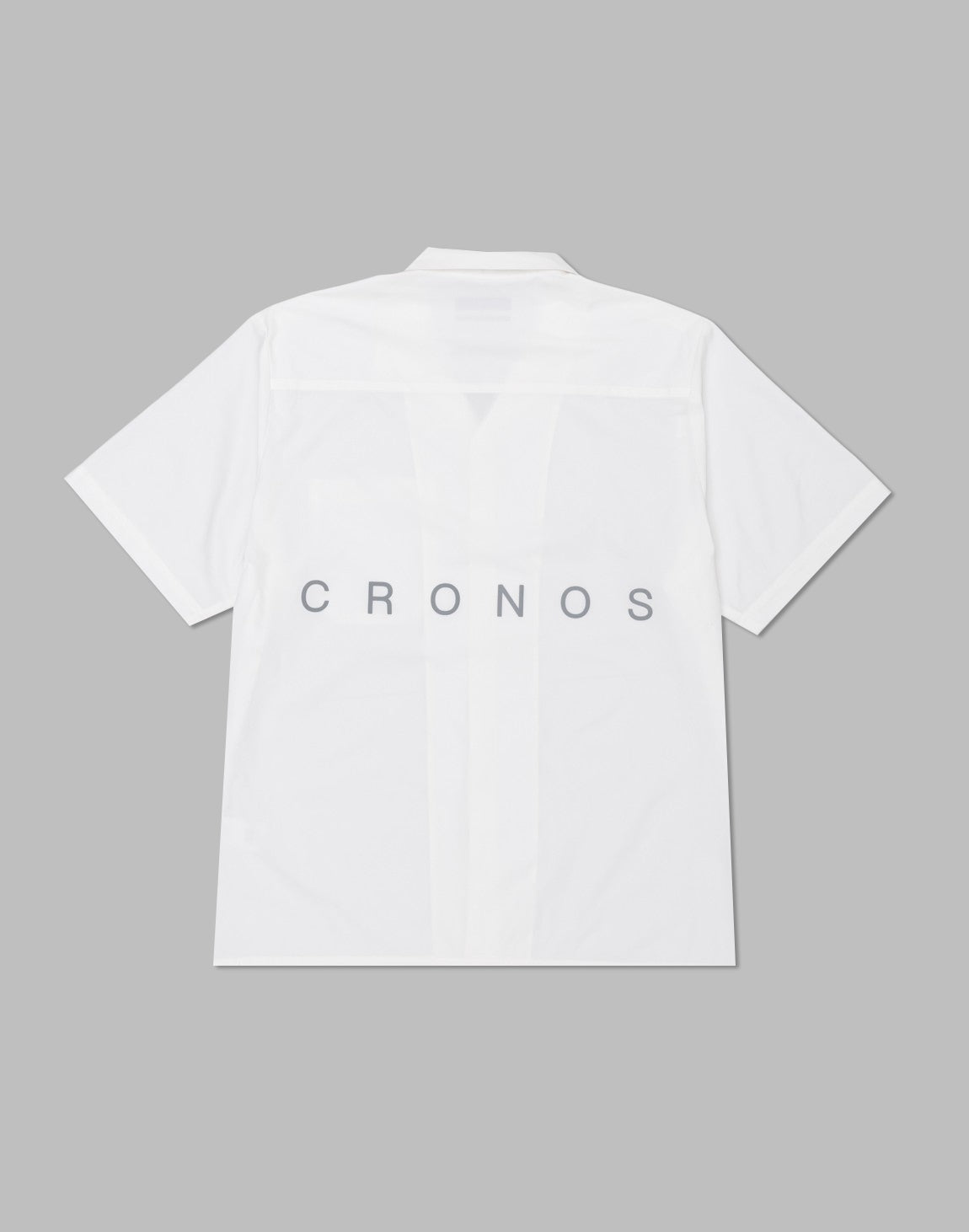 CRONOS Open Collar Short Sleeve Shirt【WHITE】 – クロノス