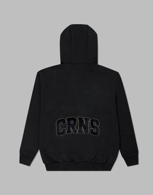 CRONOS Patchwork zip foodie【BLACK】