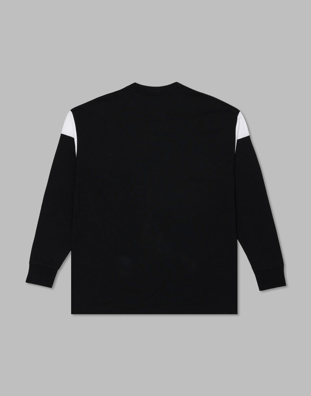 CRONOS Symmetrical Panel long sleeve T 【BLACK】