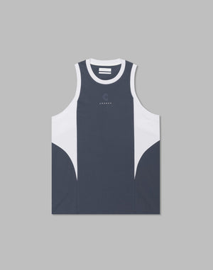 CRONOS Stretch Sleeve less【G.BLUE】