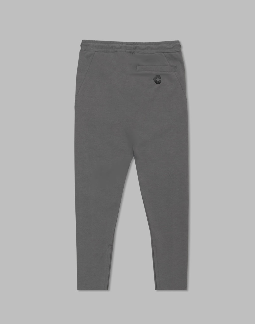 CRONOS Arrow-shaped Pattern skinny pants【GRAY】