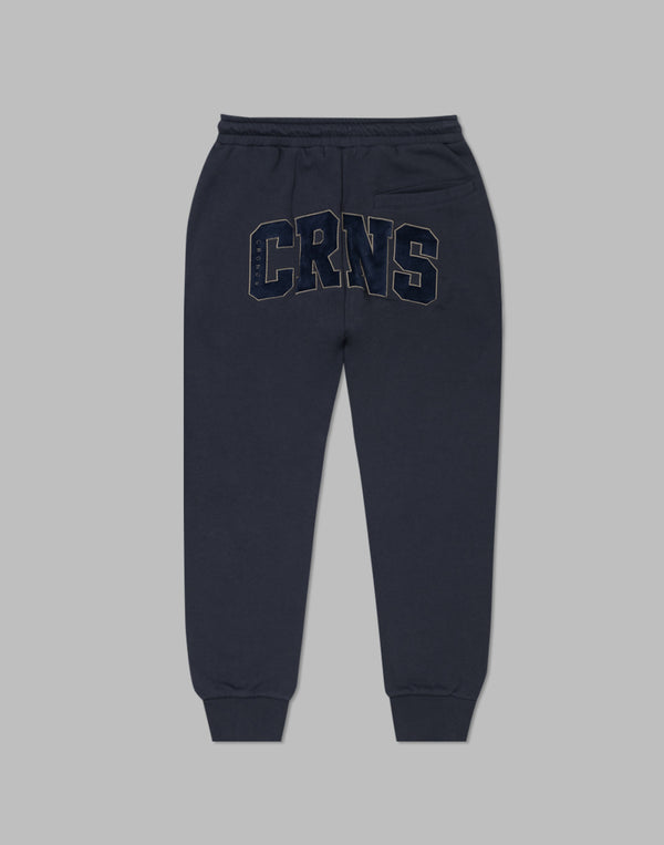 CRONOS Patchwork long pants [NAVY]