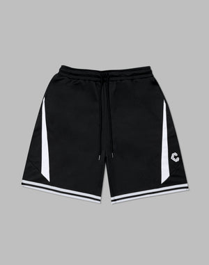 CRONOS pinhole mesh shorts【BLACK×WHITE】
