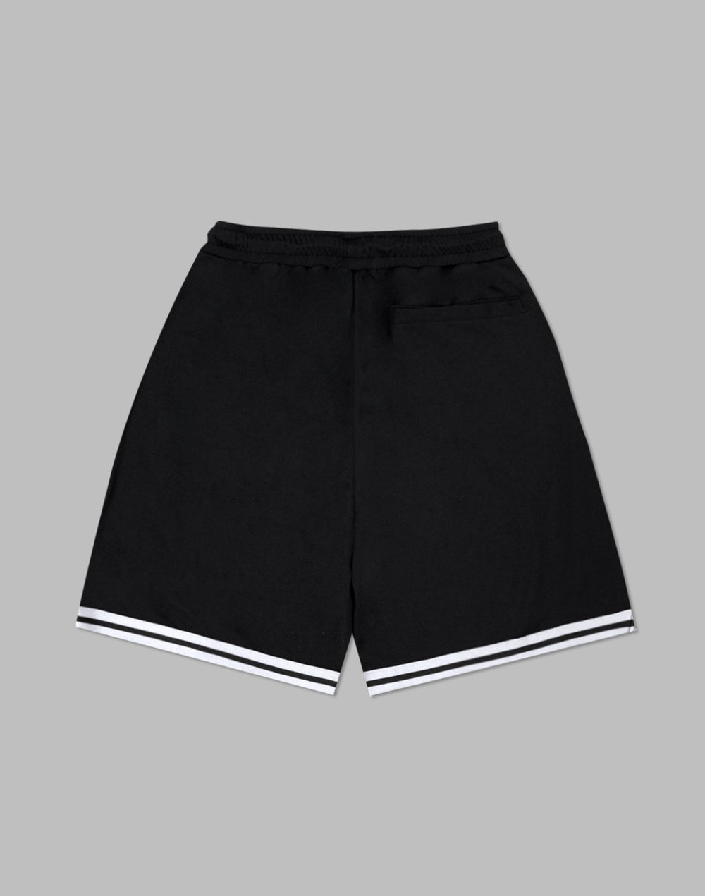 CRONOS pinhole mesh shorts【BLACK×WHITE】