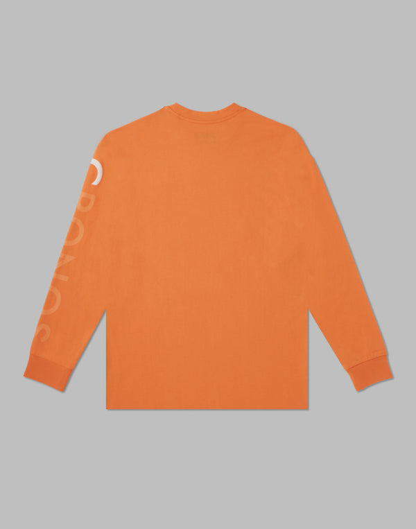 CRONOS ARM LOGO LONGSLEEVE【ORANGE】