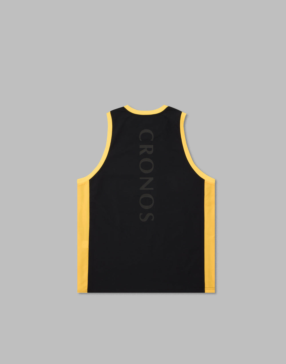 CRONOS 2LINE MESH SLEEVELESS [BLACK×YELLOW]
