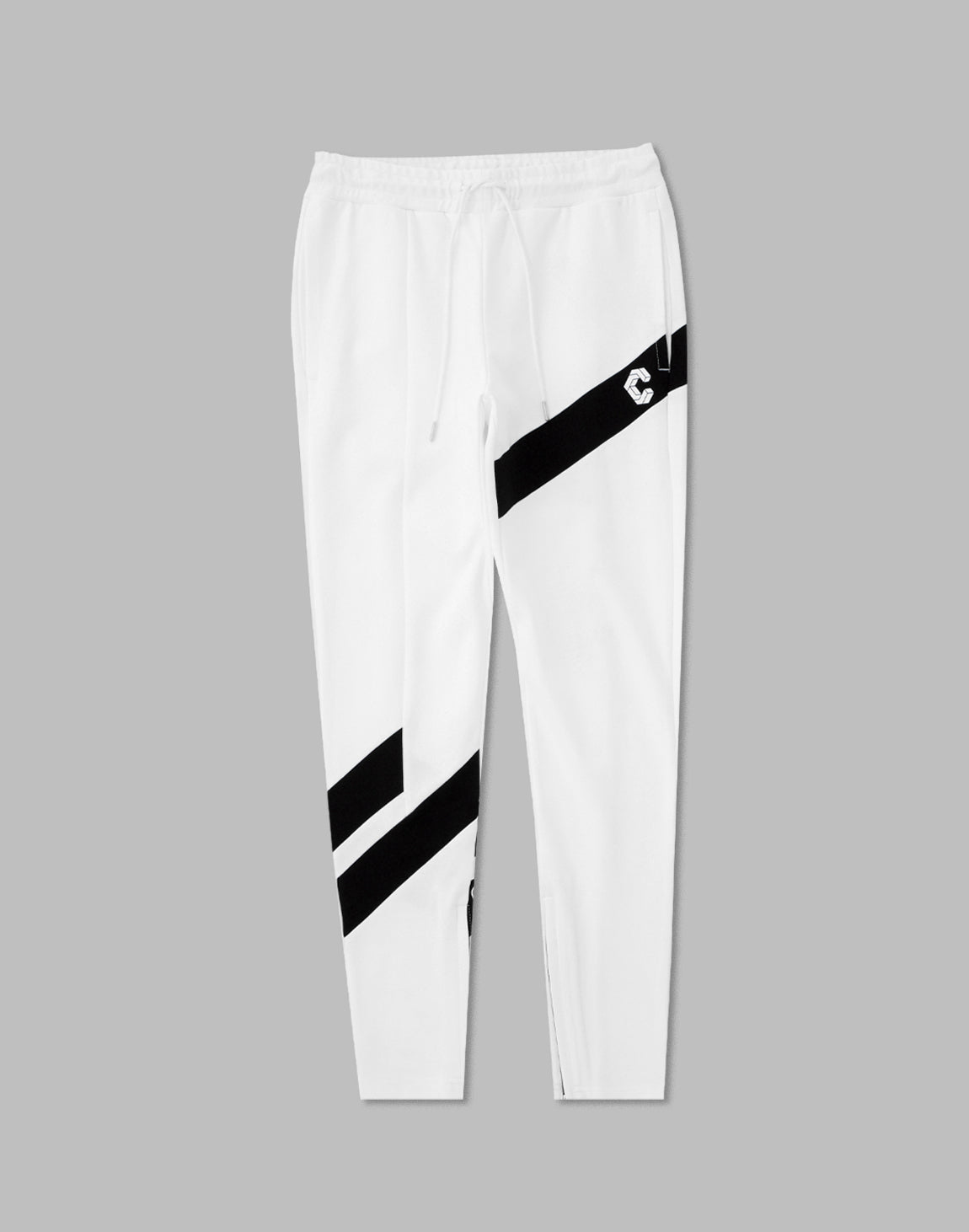 CRONOS DIAGONAl STRIPE LONGPANTS【WHITE】 – クロノス CRONOS Official Store