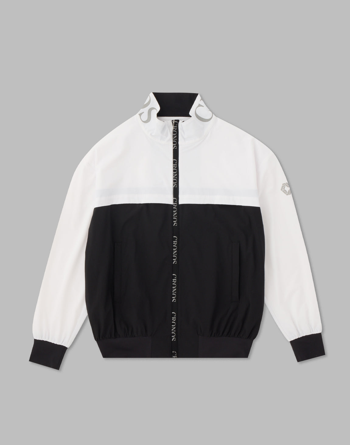 CRONOS STRETCH WINDBREAKER【BLACK×WHITE】 – クロノス CRONOS Official Store