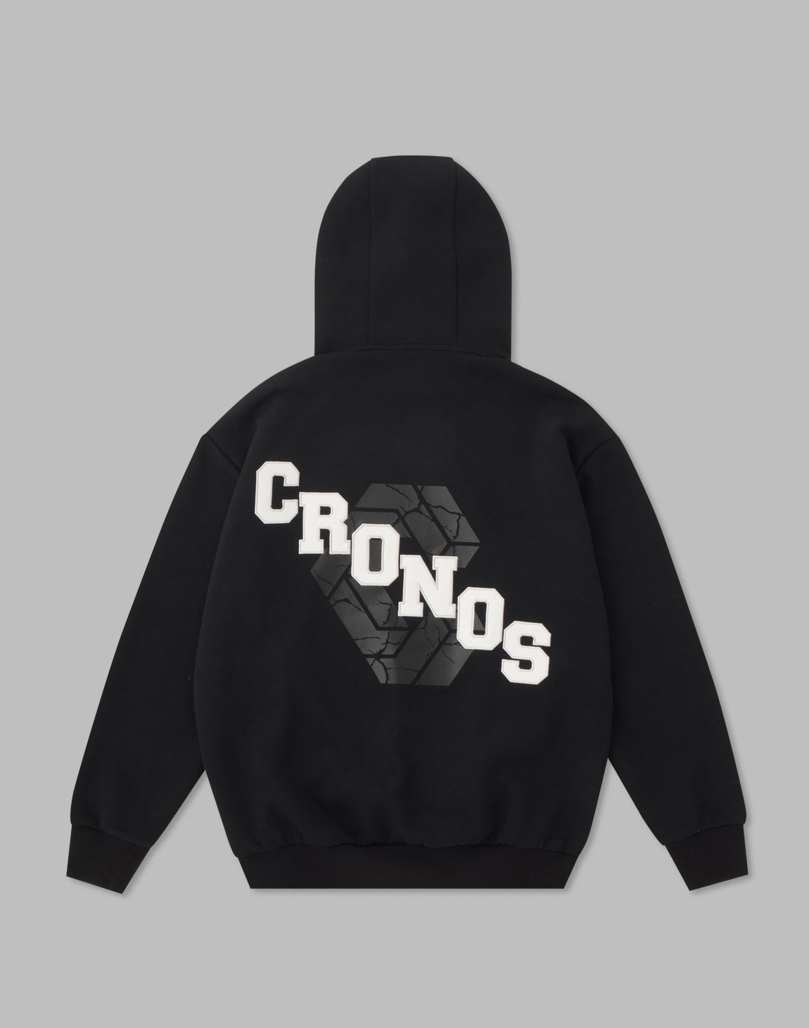 CRONOS BACK LOGO HOODIE【BLACK】 – クロノス CRONOS Official Store