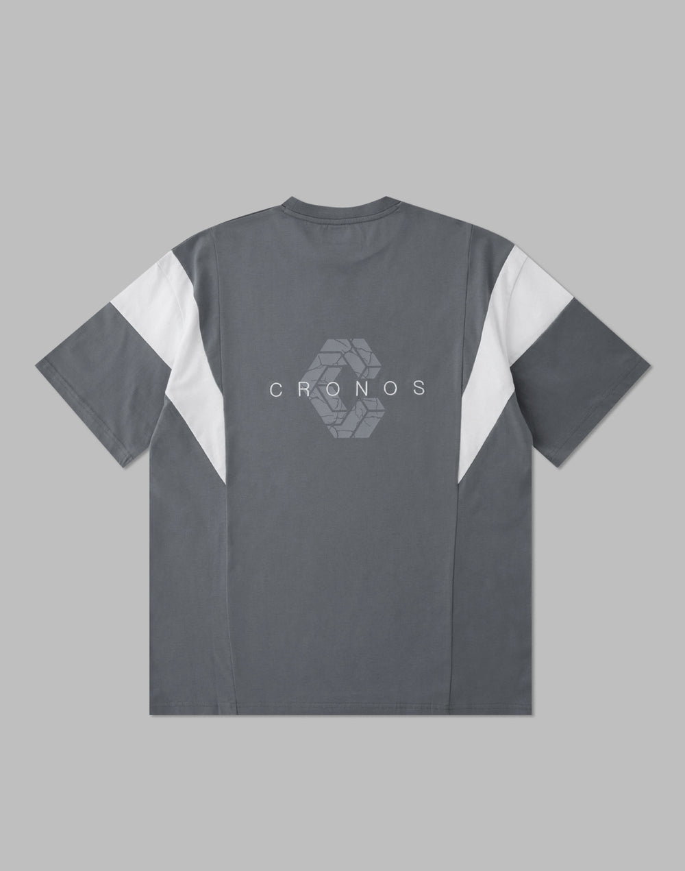 CRONOS 背面 LOGO 寬鬆T卹 [深灰色]