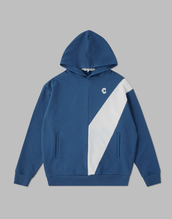 CRONOS SWITCHING HOODIE【BLUE】