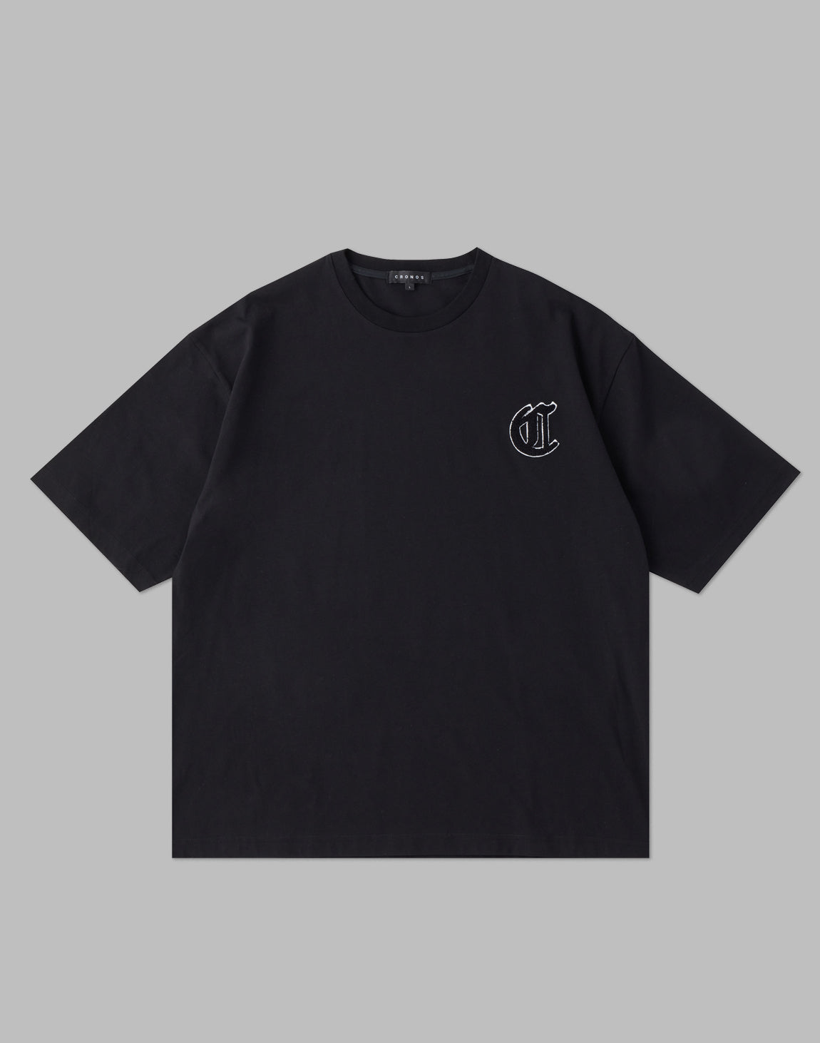 CRONOS BLACK LETTER OVERSIZE T-SHIRTS – クロノス 