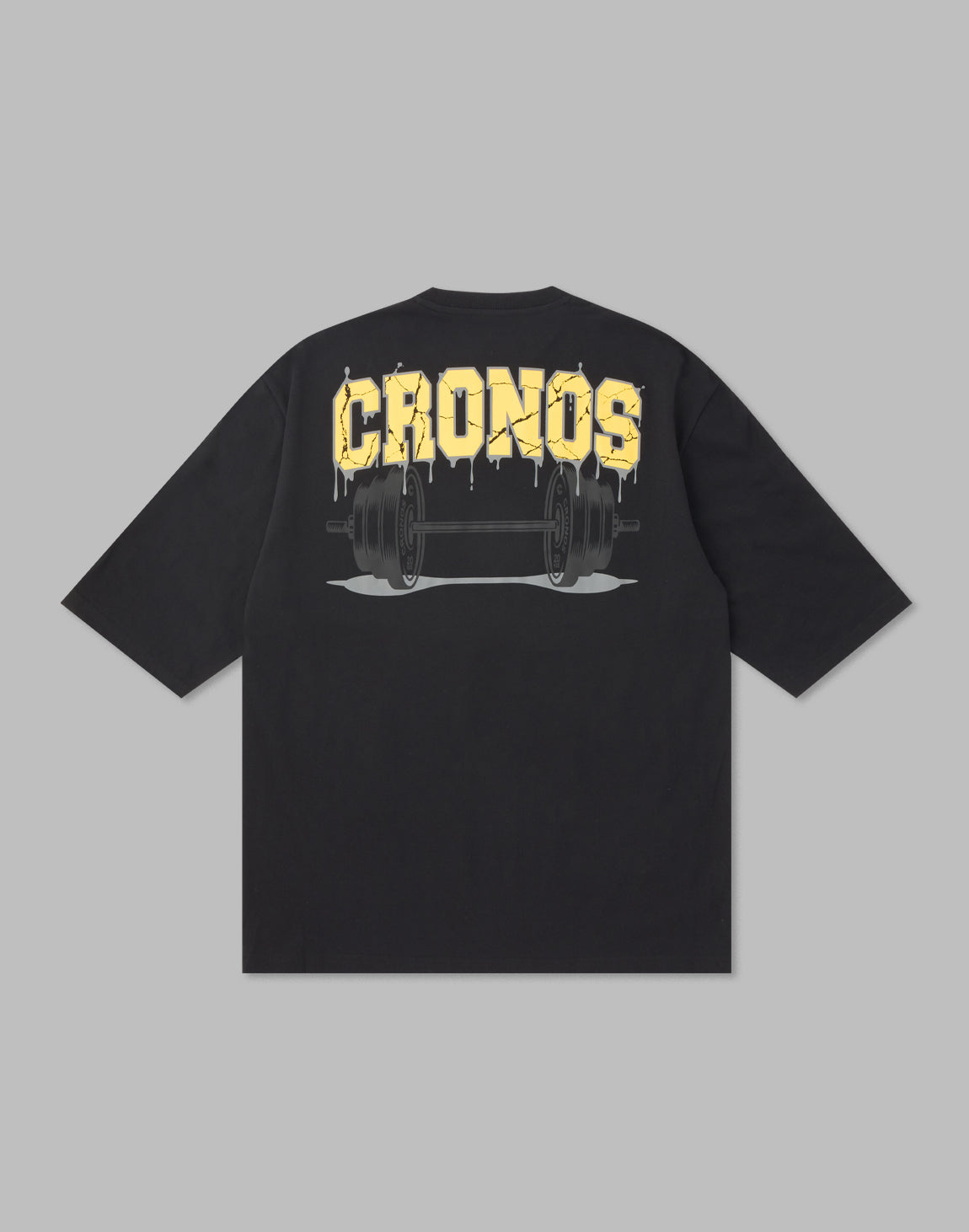 CRONOS BARBELL LOGO OVERSIZE T-SHIRTS – クロノス CRONOS Official Store