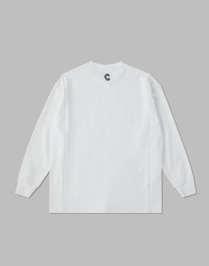 CRONOS FLEECE LONGSLEEVE [WHITE]