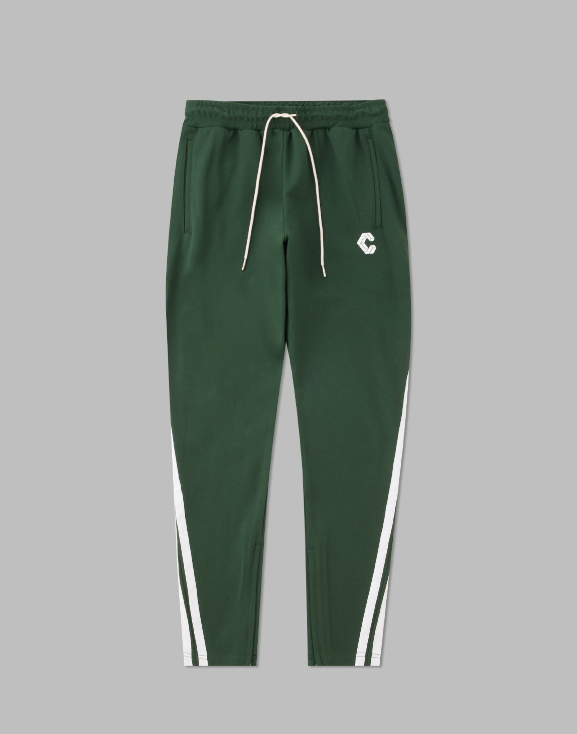 CRONOS 2line LONGPANTS Green / S