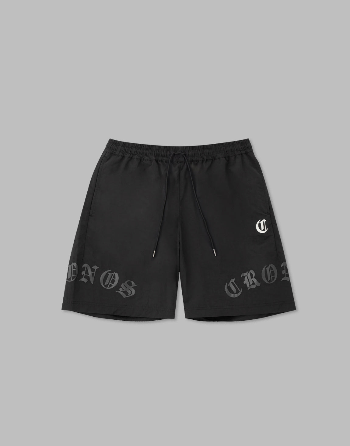 CRONOS BLACK LETTER WASHED SHORTS – クロノス CRONOS Official Store