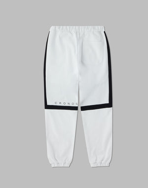 CRONOS SWITCHING FLEECE LONGPANTS【WHITE】