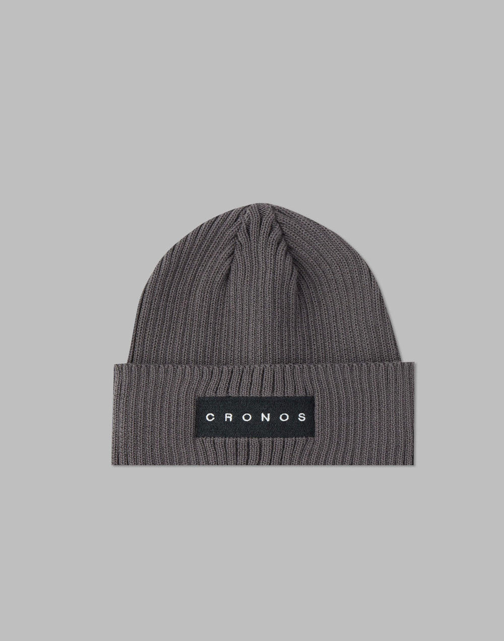 CRONOS RIBBED BEANIE【T.GRAY】