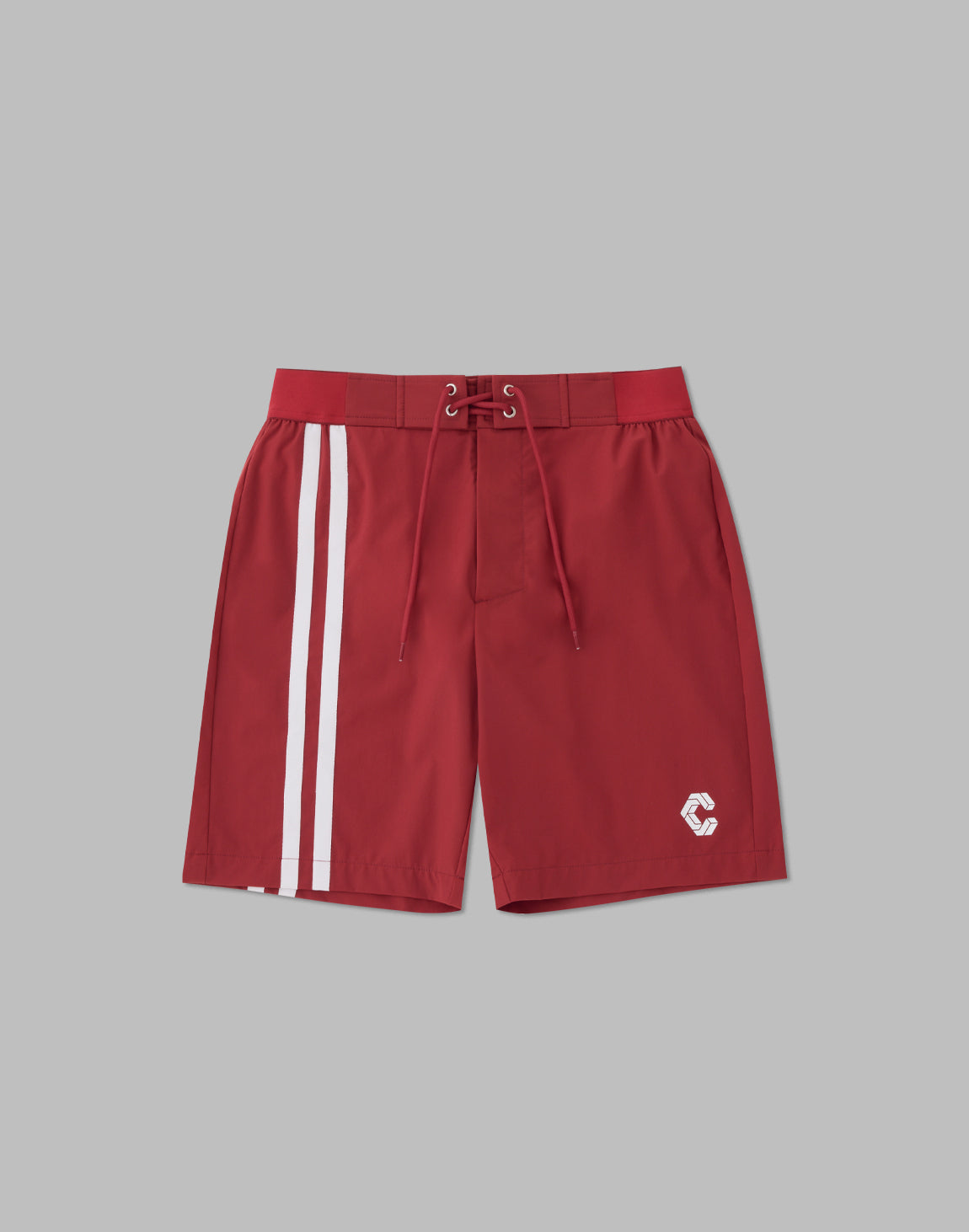 CRONOS 2LINE BOARD SHORTS【D.RED】 – クロノス CRONOS Official Store