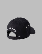 CRONOS BLACK LETTER CAP【BLACK】