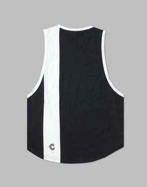 CRONOS VERTICAL LOGO SLEEVELESS【BLACK】
