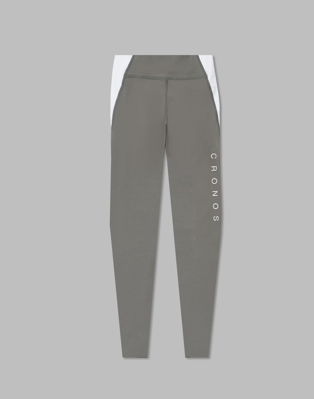 CRONOS WOMEN SWITCHED LEGGINGS【GRAY】
