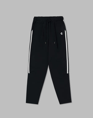 CRONOS WOMEN 2WAY STRETCH LONG PANTS【BLACK】