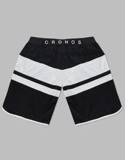 CRONOS 2LINE BOARD SHORTS【BLACK】