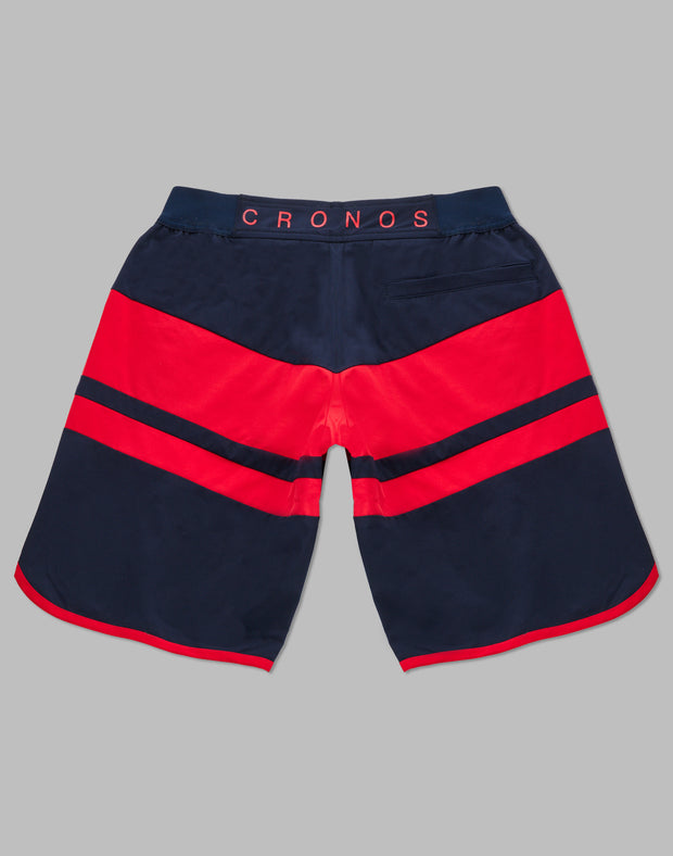 CRONOS 2LINE BOARD SHORTS【NAVY】 - クロノス CRONOS Official Store