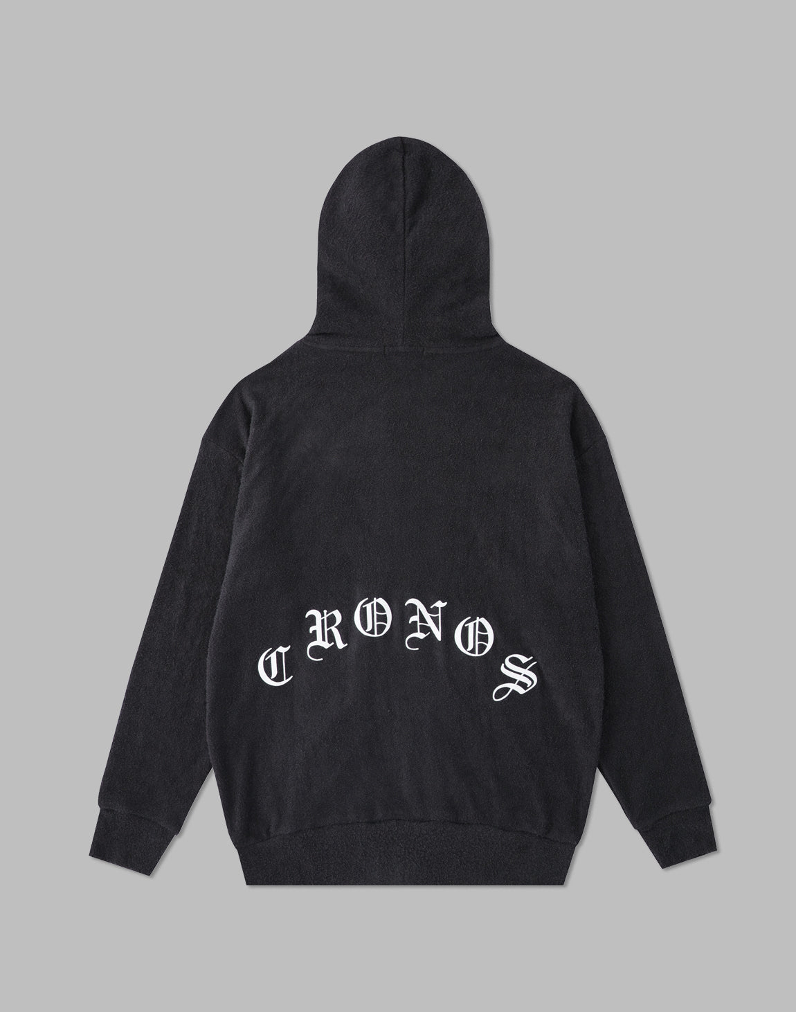 CRONOS ROOM BLACK LETTER LOGO HOODIE – クロノス CRONOS Official Store